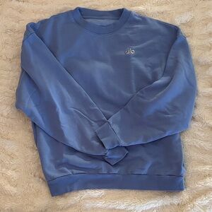 ALO Yoga Crewneck in Sky Blue